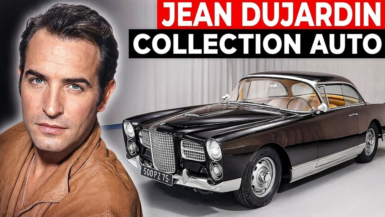 La véritable vie de Jean Dujardin entre les voitures