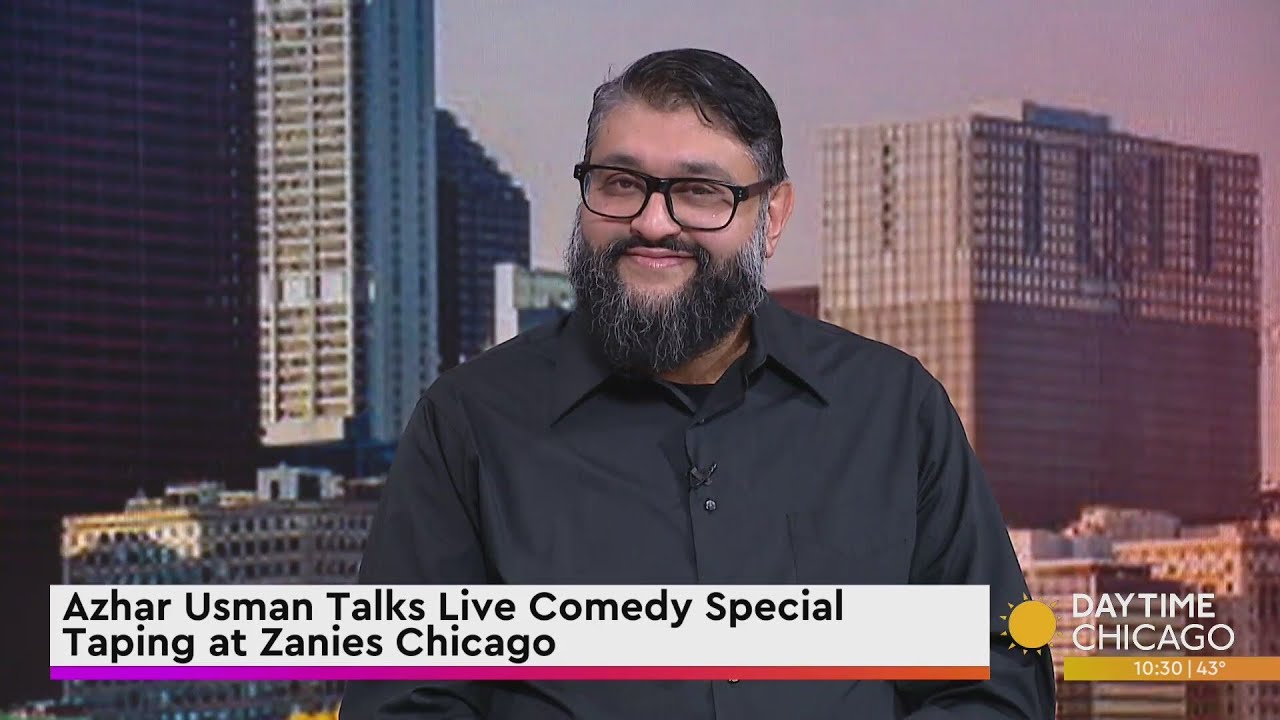Azhar Usman Talks Live Comedy Special Taping at Zanies Chicago