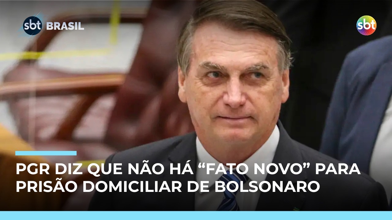 PGR se manifesta contra prisão domiciliar de Jair Bolsonaro | #SBTBrasil
