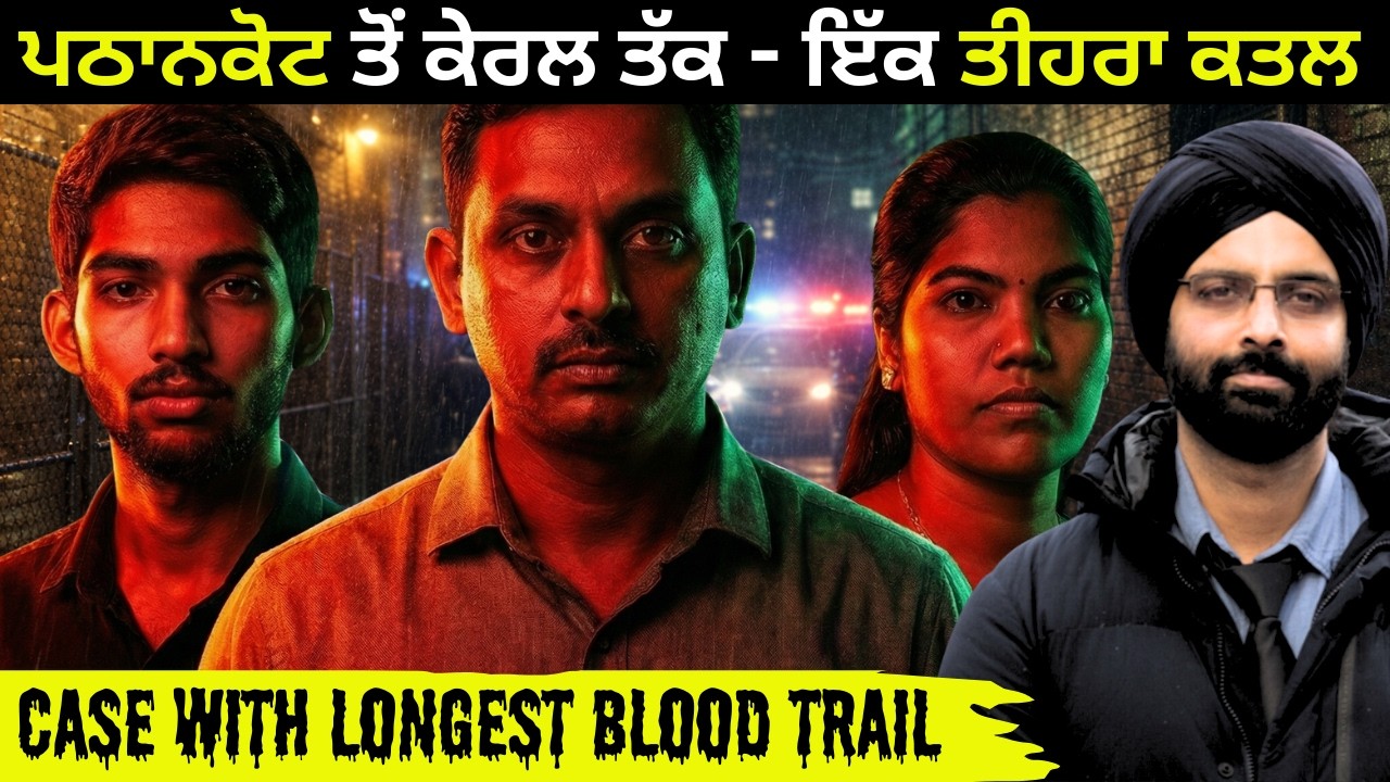 ਪਠਾਨਕੋਟ ਤੋਂ ਕੇਰਲ ਤੱਕ - ਇੱਕ ਤੀਹਰਾ ਕਤਲ #triplemurdercasekerala