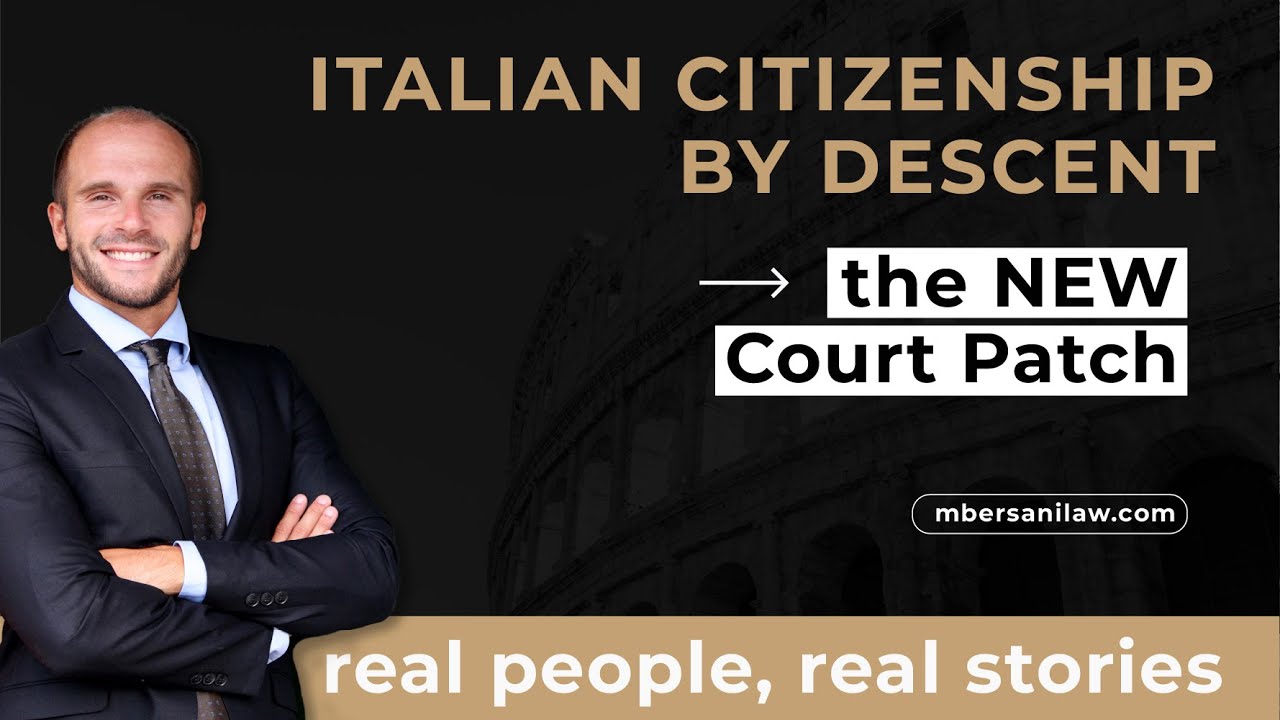 Italian Citizenship by Descent - the NEW Court Path | Real People, Real Stories