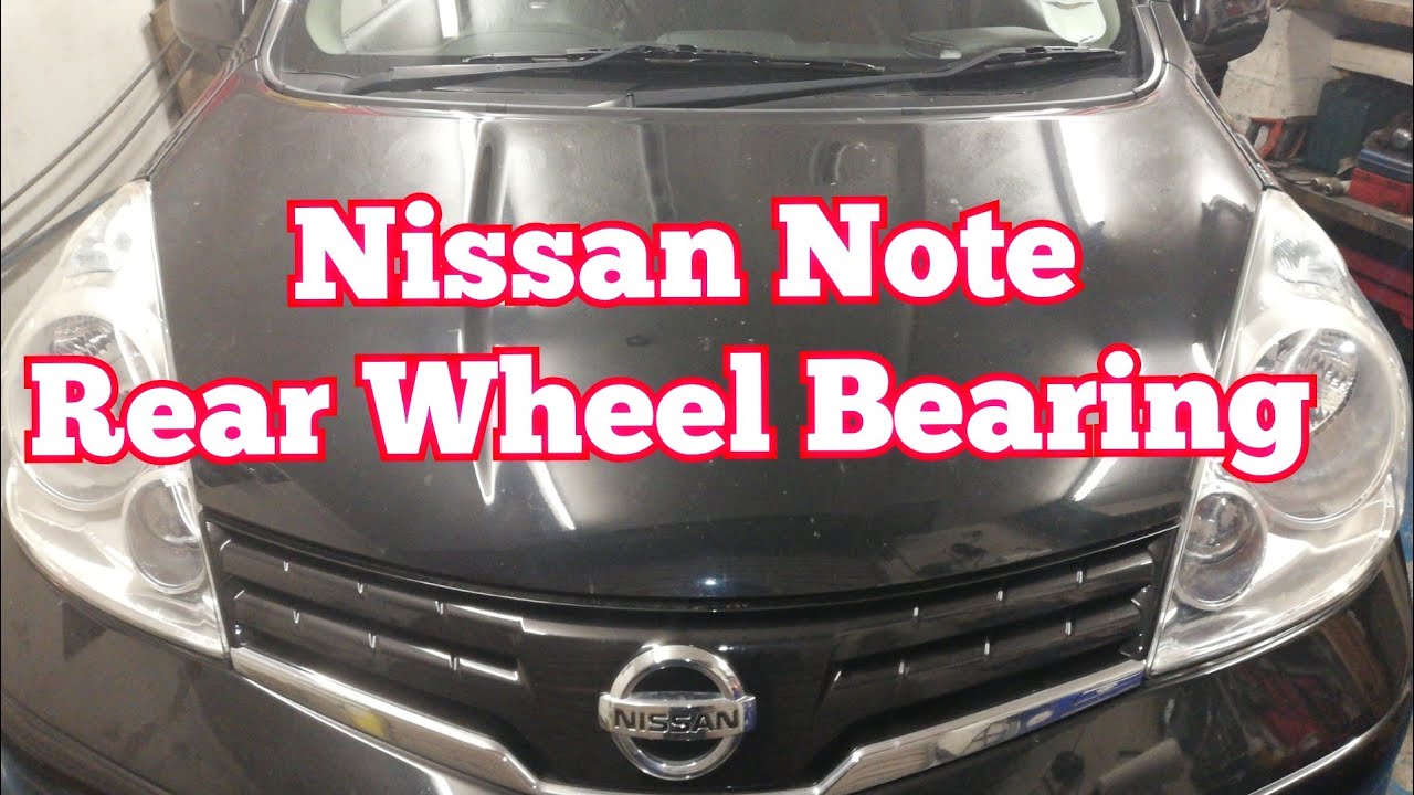 Задний ступичный подшипник Nissan Note