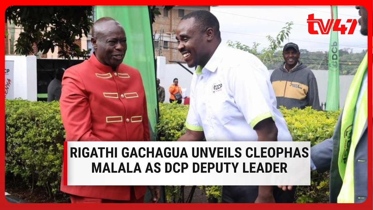 Gachagua unveils Cleophas Malala as DCP Deputy Leader