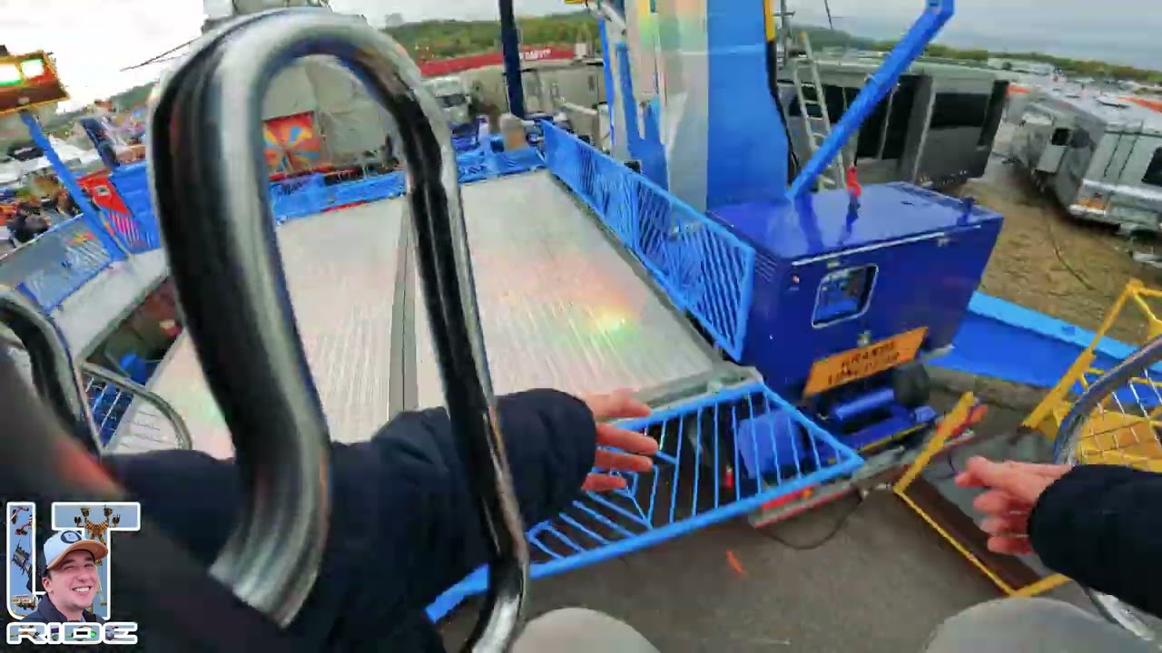 Manège FLASHER - Foire Saint Romain, Rouen 2024 | On ride POV
