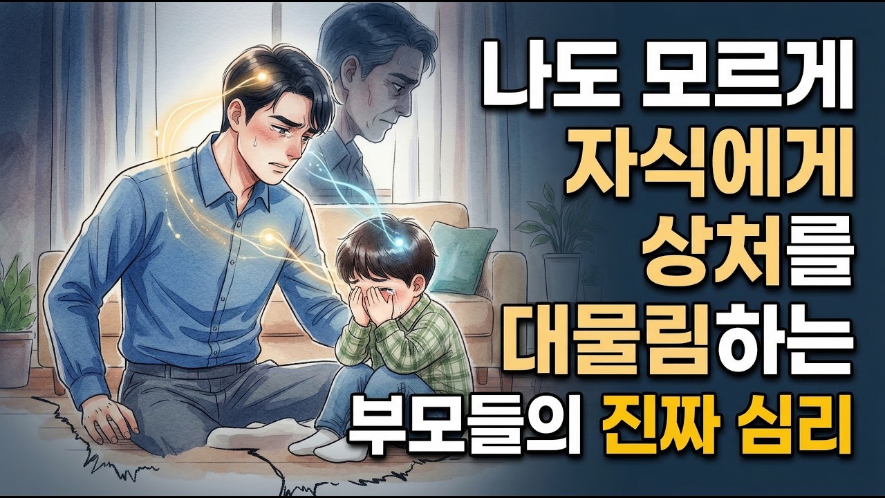 나도 모르게 자식에게 상처를 대물림하는 부모들의 진짜 심리