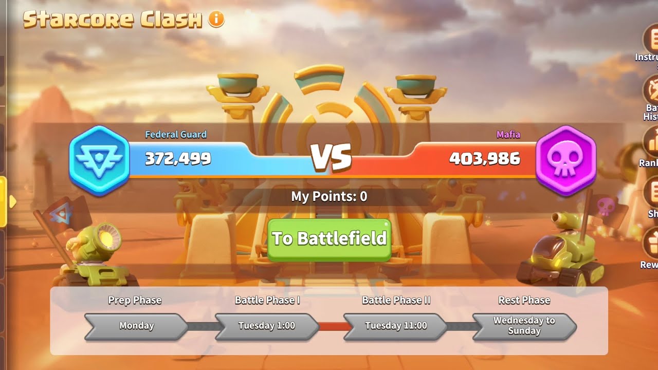 Starcore Clash Season 10 | BUILD MASTER