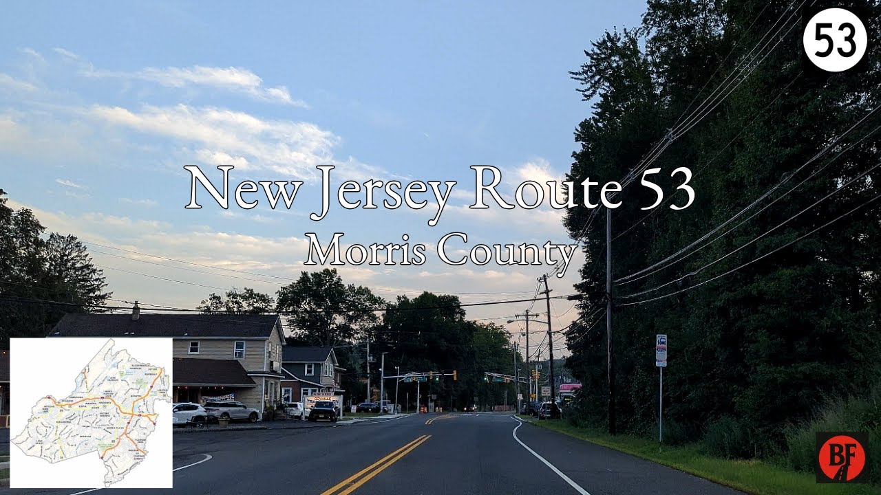 North Jersey Drive: Route 53 in Morris County [4K]