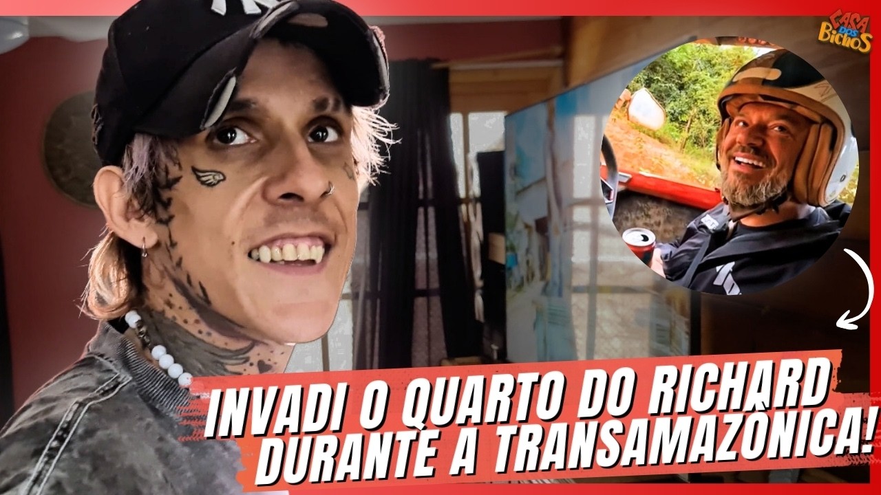 O RICHARD ESTÁ NA TRANSAMAZÔNICA… E EU MOSTREI O QUARTO SECRETO 🤯🔥