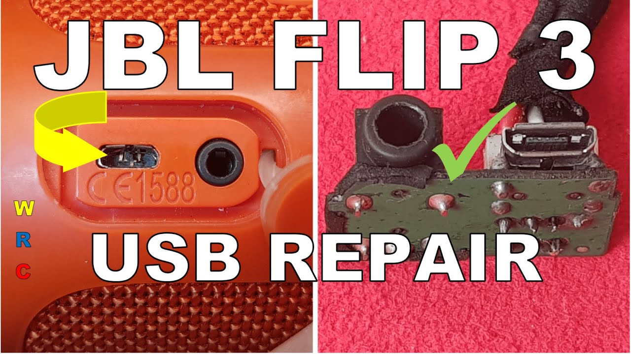 !como cambiar reparar puerto usb bocina jbl flip 3 🔋 *Dance