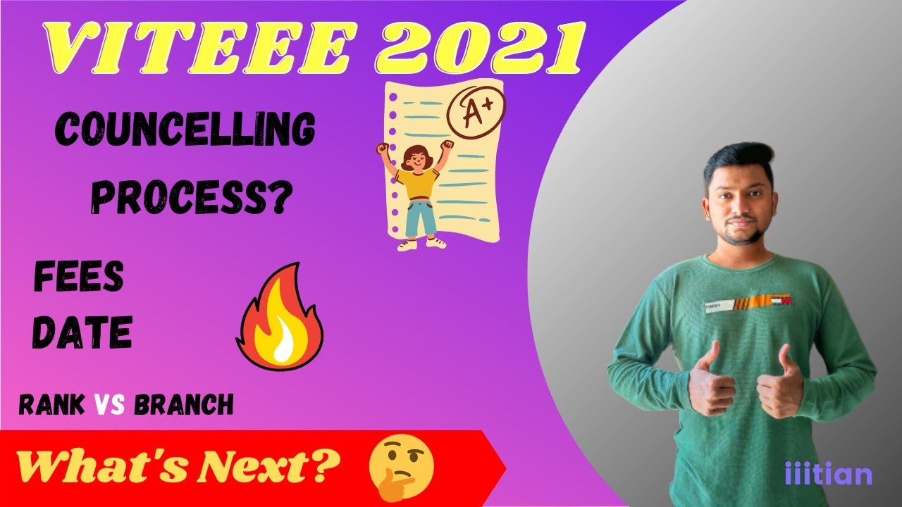 VITEEE Counselling Details🔥/ Viteee   counselling processes 🔥/Viteee 2021 counselling