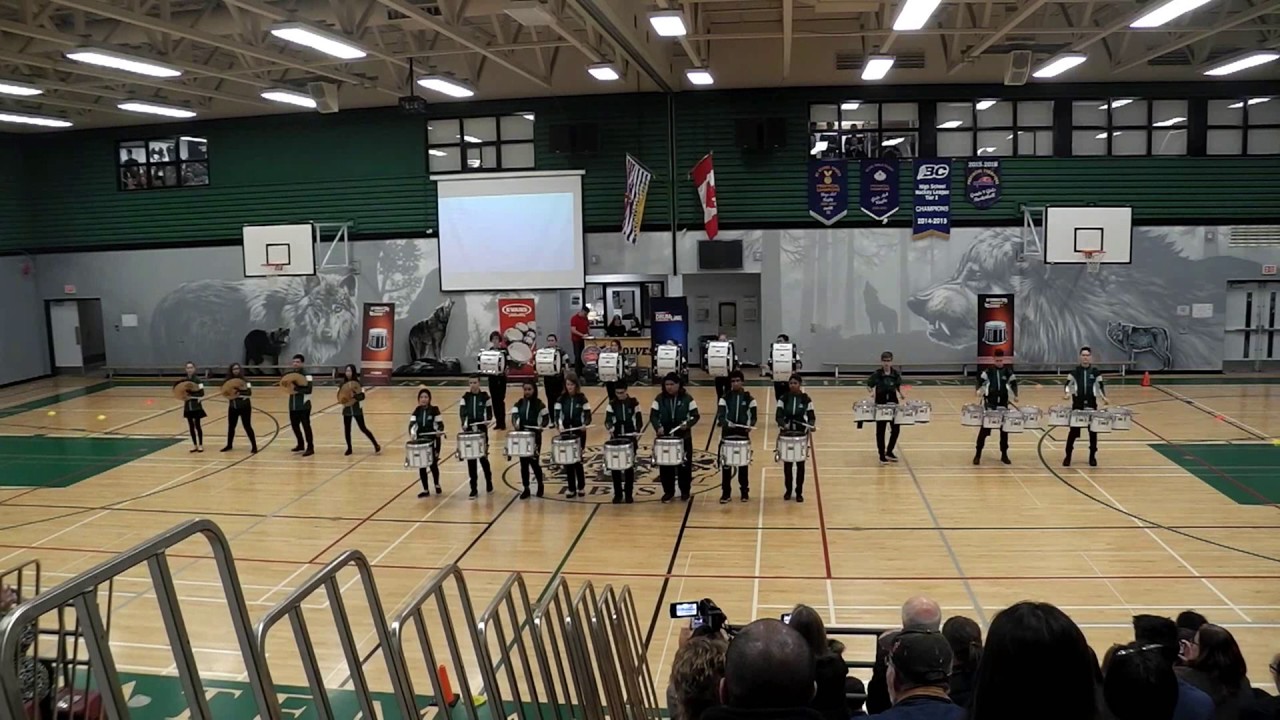 Robert Bateman Secondary School Drumline - BC Provincial Championships 2017