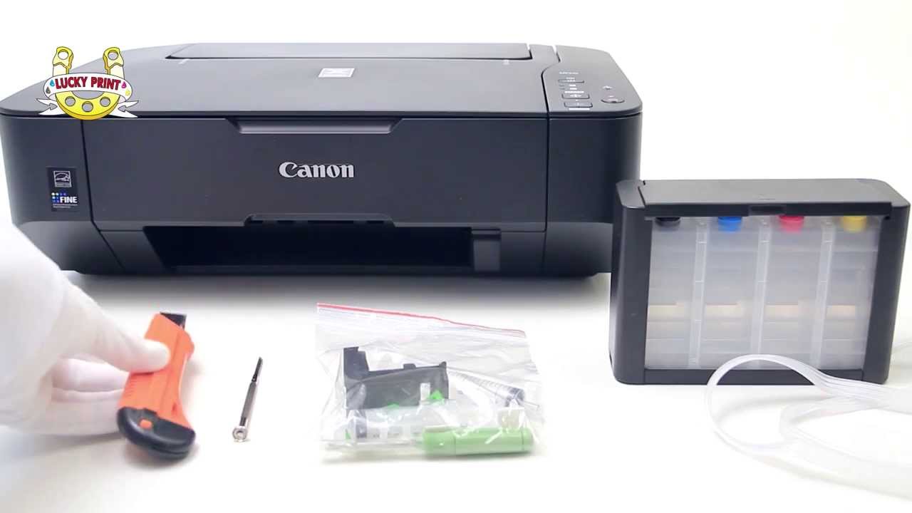 Установка СНПЧ на МФУ Canon FAX JX200/JX210/JX500/JX510