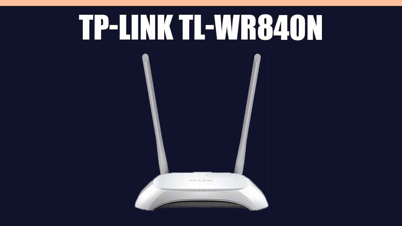 Wi-Fi роутер TP-LINK TL-WR840N