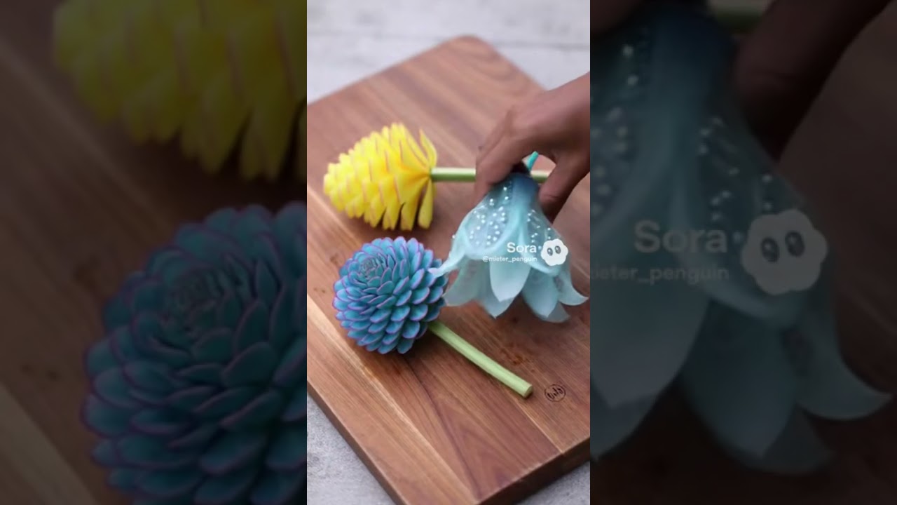 ASMR cutting unusual FLOWERS 