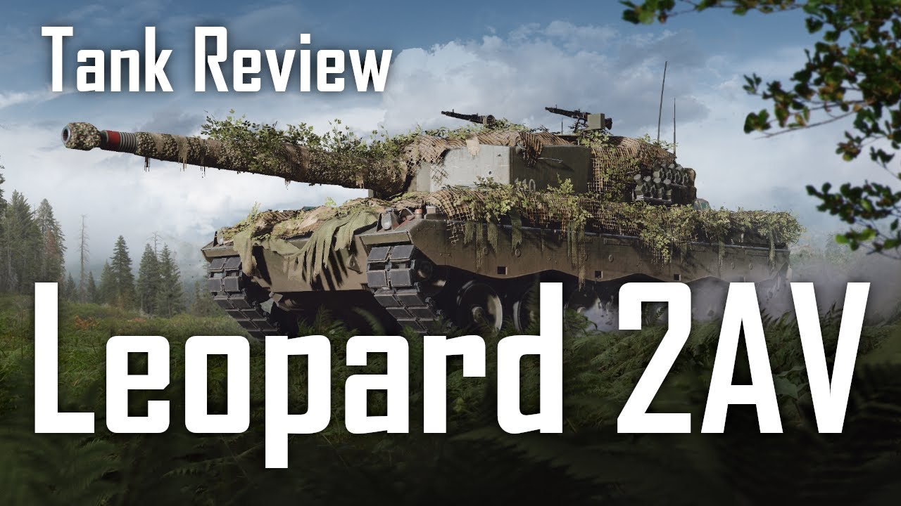 | Leopard 2AV - Tank Review | World of Tanks Modern Armor | WoT Console | Steel Beasts |