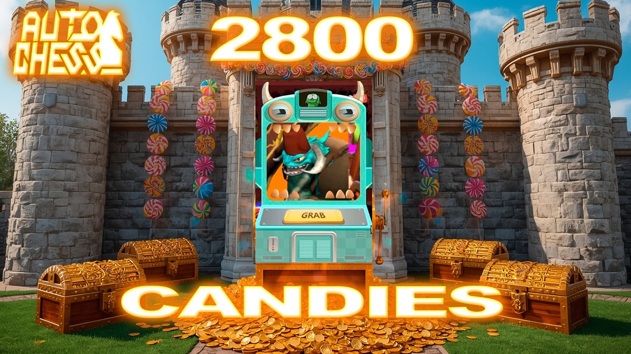 Dota Auto Chess 2800 Candies open Case
