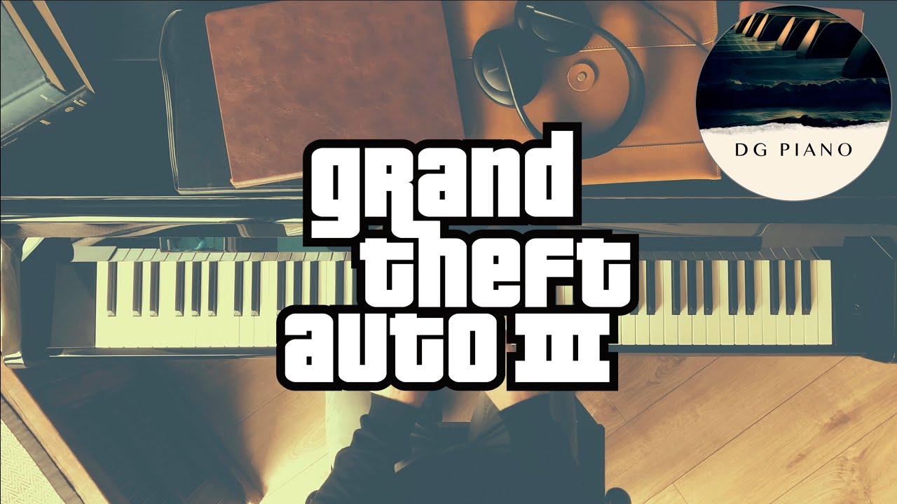 GTA 3 - Main Theme (Solo Piano) + Sheet Music