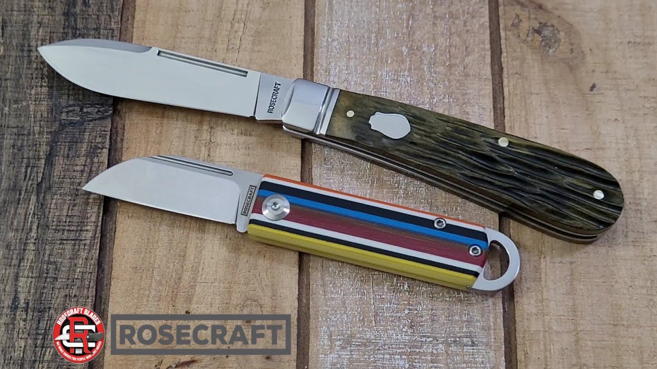 RoseCraft Blades Just Did It AGAIN! New Nolichucky Jack & Awanata Drop Today!