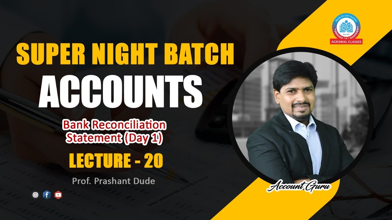 11 Commerce | Accounts | Lecture 22 | Single Entry (Day 2) | Prof. Prashant Dude | Agrawal Classes