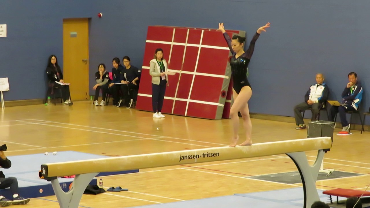 Wong Hiu Ying Angel 黃曉盈 - BB - 2017 HK Gymnastics Open