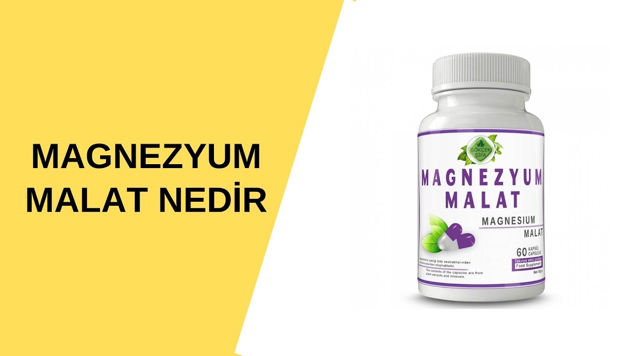Magnezyum Malat Nedir? Magnezyum Malat Faydaları Nelerdir?
