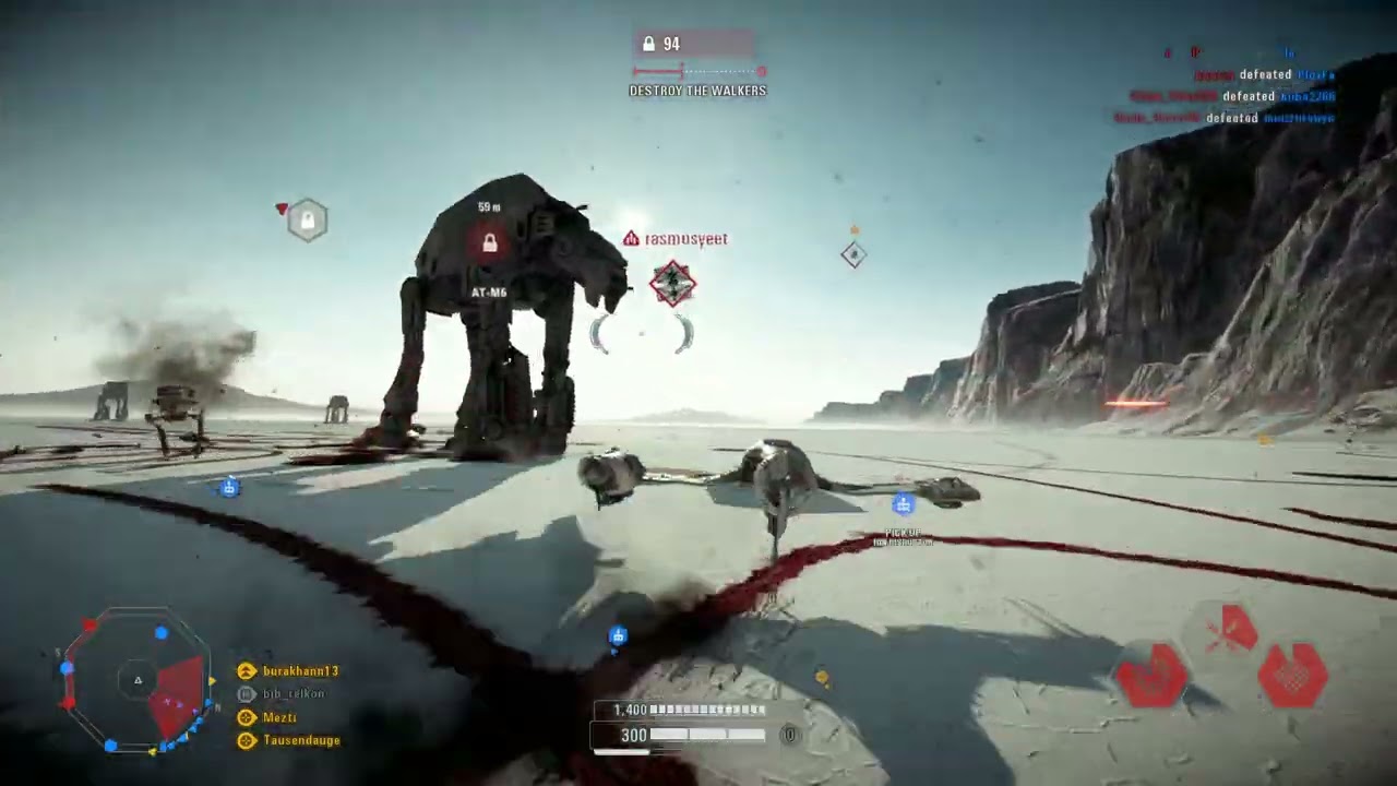 I Could Play All Day As A Speeder On Crait | #starwars #battlefront2 #gameplay