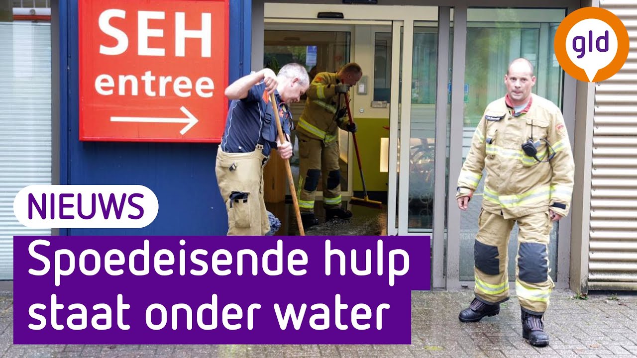 De SPOEDEISENDE HULP staat ONDER WATER!