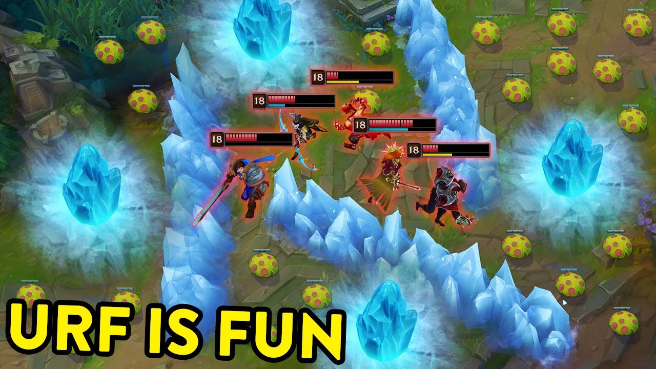 BEST URF MOMENTS 2022 (Infinite CC, Lethal Tempo Thresh, Crit Darius...)