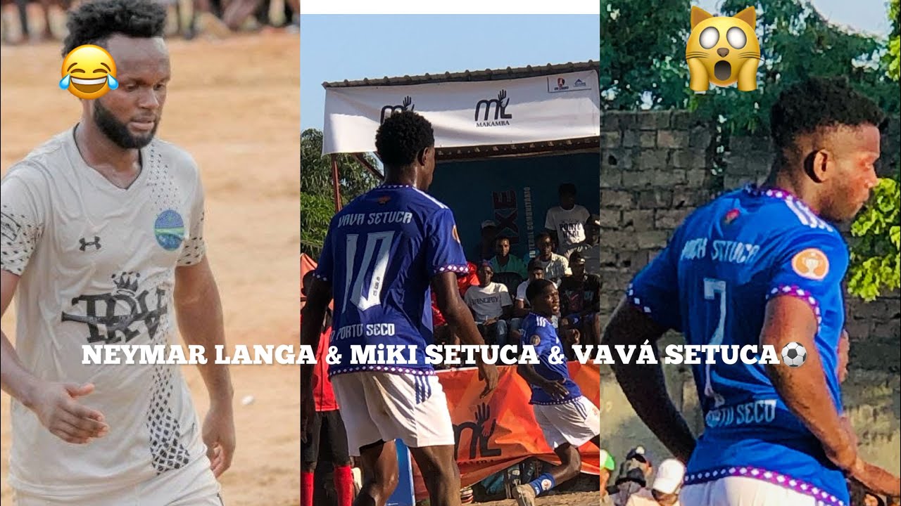 VAVÁ SETUCA, MIKI SETUCA E NEYMAR LANGA/ DEIXAM CAIR O CAMPO DO GINUDUNGO: PORTO SECO⚽️📍😂 DRIBLES