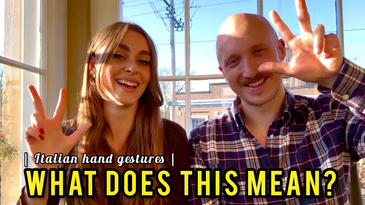 17 must-know Italian hand gestures 🤌🏼🇮🇹