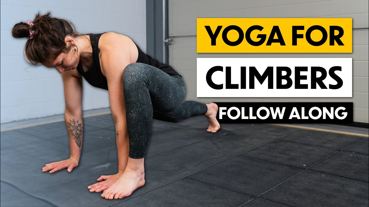 8 Minute Yoga Routine - For Climbing, Warm Ups and Cool Downs