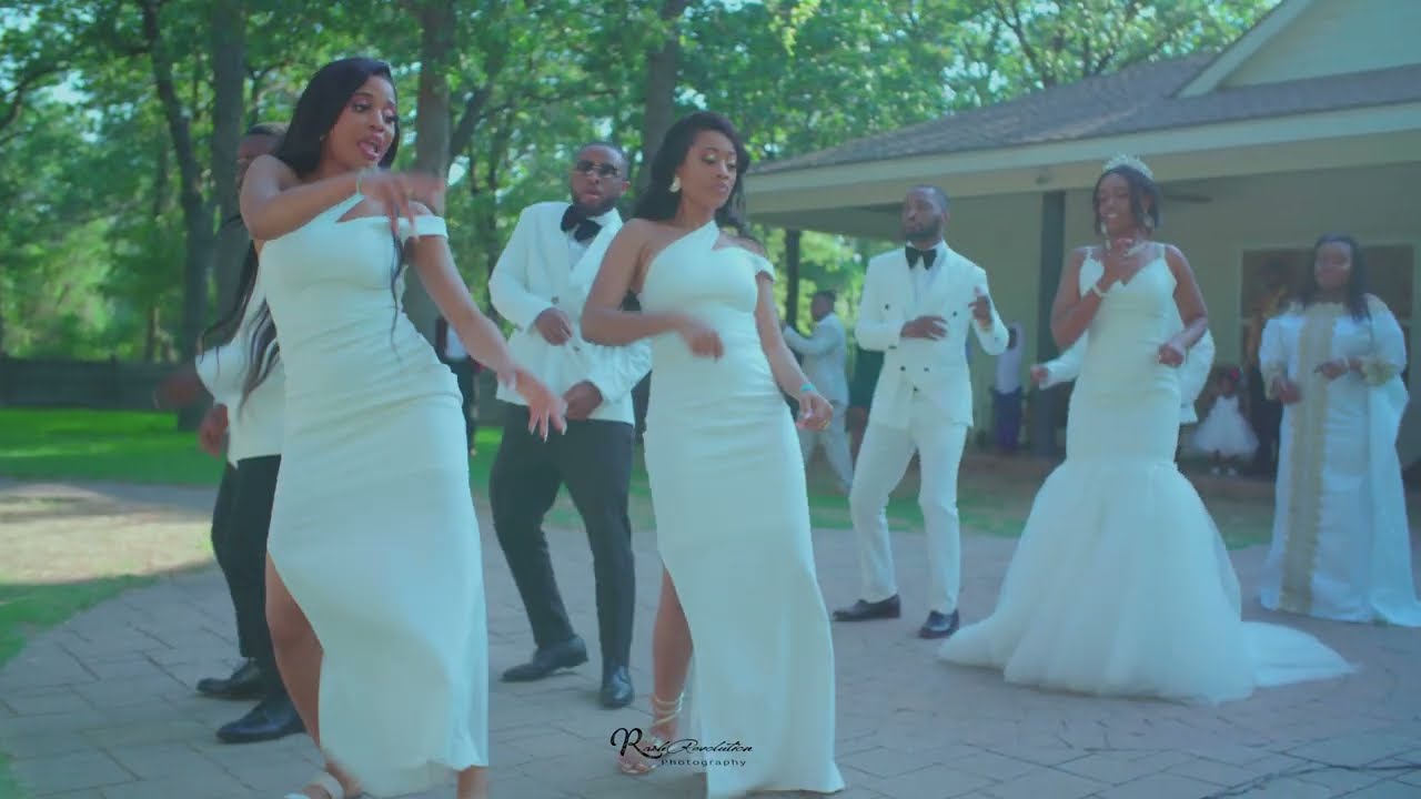 Congolese Wedding entrance ( BUDE AND NOELLA )