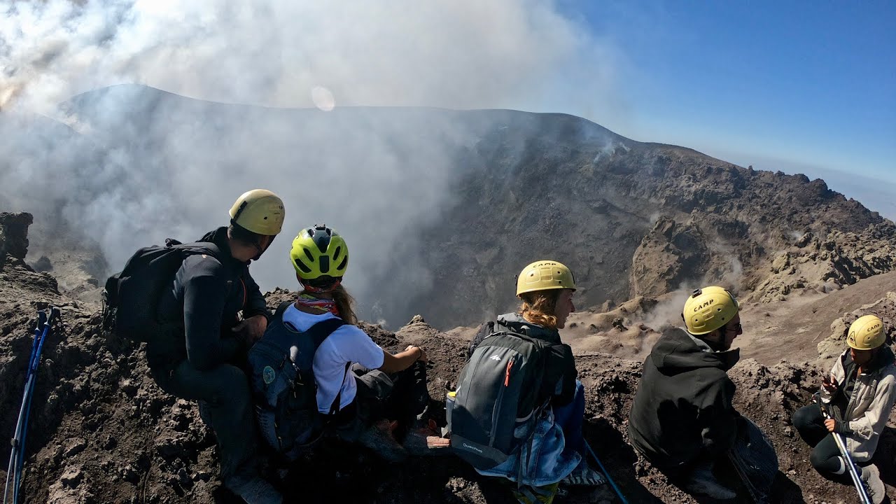 Mount Etna Summit Tour 🌋 | Strombolian Activity at Bocca Nuova Crater