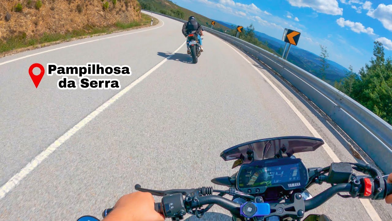 Curves of Pampilhosa da Serra | MT-125 | 4k POV