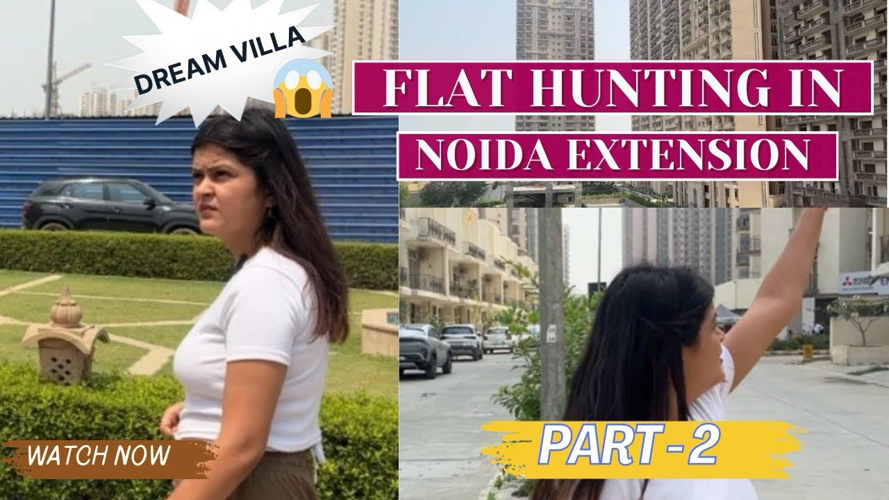 My Noida Flat Hunt Continues | Part 2 | More Site Visits & Surprises! 😱