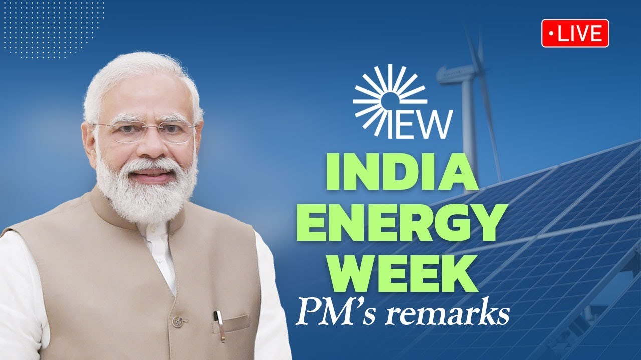 LIVE: PM Modi’s remarks during inauguration of India Energy Week via video conferencing