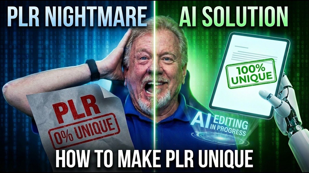 Edit PLR to Make It Completely Unique,
