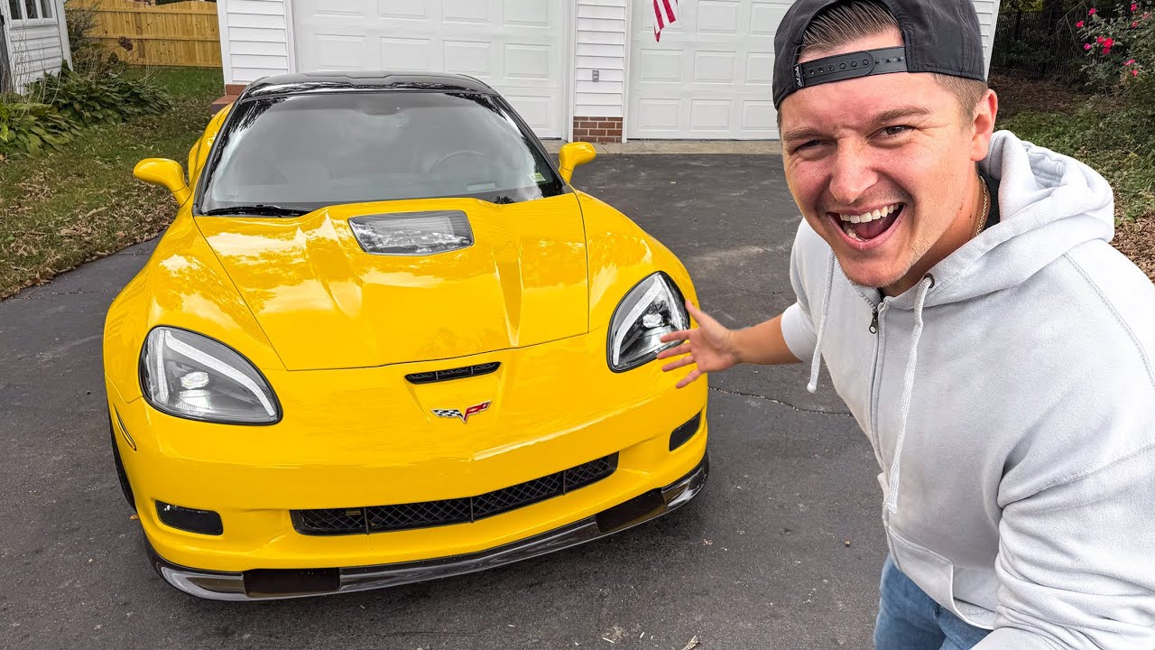 My C6 ZR1 Corvette Gets NASTY Headlight & Taillight Upgrade!!