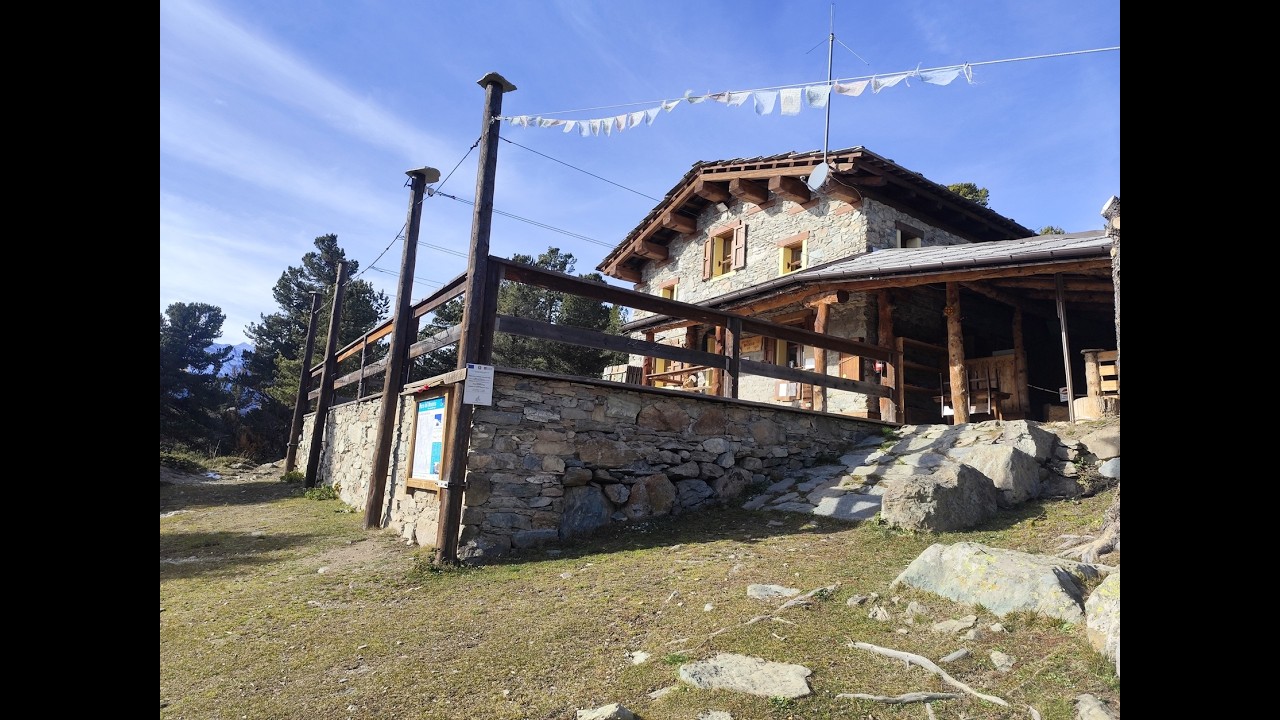 Escursione ad anello da Castello (Pontechianale) al rifugio e lago Bagnour 11_11_2025