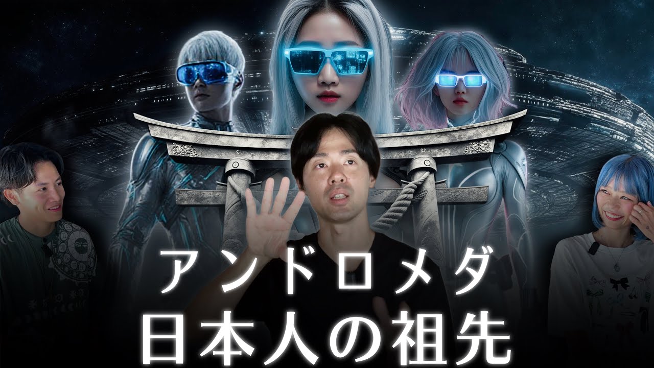 2028年にアンドロメダのオープンコンタクト！既に選別は始まっている。アンドロメダの母船に乗った男が語る、鍵となるアセンションに向けて！