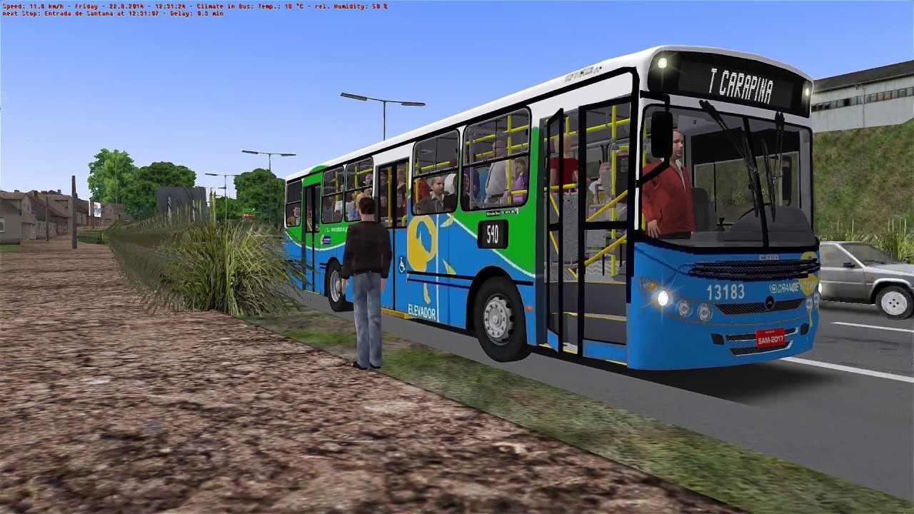 [OMSI 2] Caio Apache Vip II - Mapa Transcol Atual 540 T.Carapina W.I.P + G27 #OMSI2 #OMSI