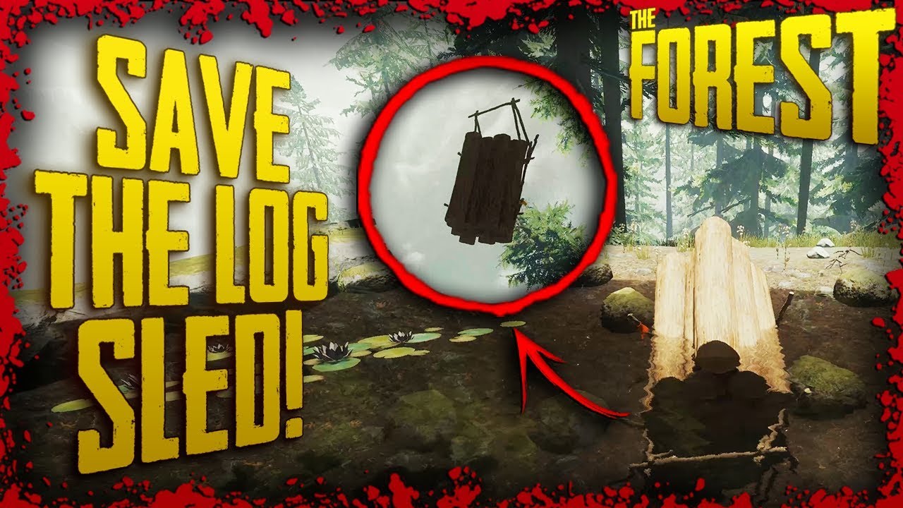How to Save Log Carts that are Stuck In Water + The 'Cannot Interact Bug' | The Forest