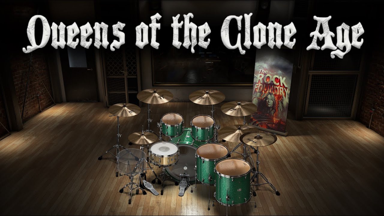 Queens of the Stone Age - Give the Mule What He Wants only drums midi backing track