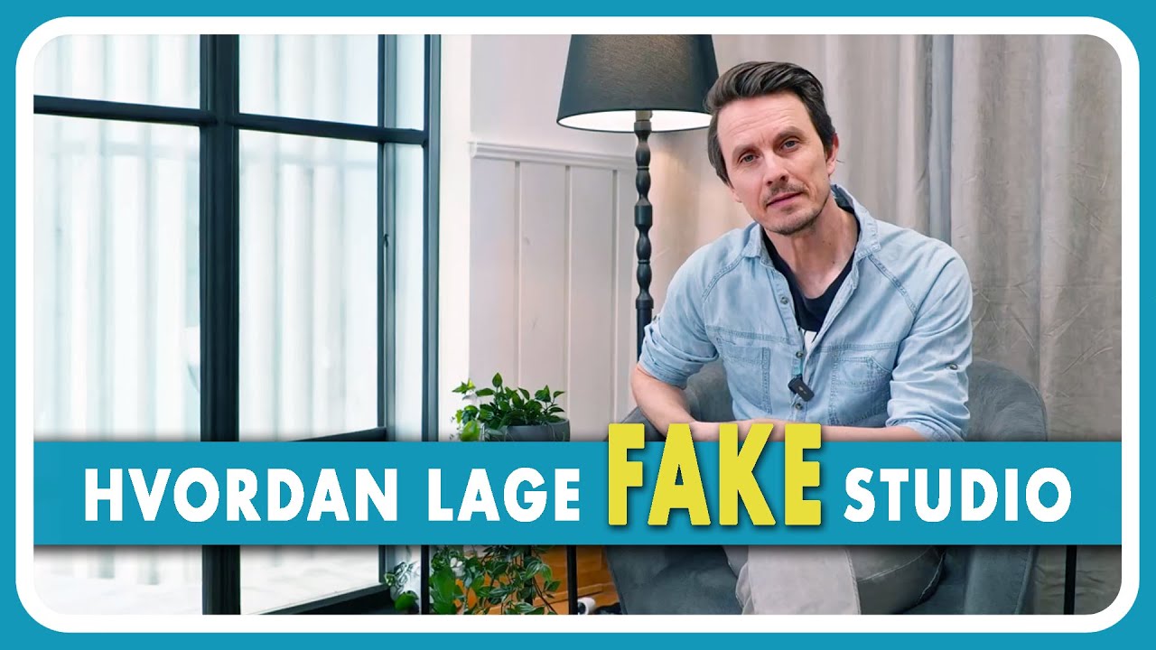 Hvordan lage et FIKTIVT videostudio