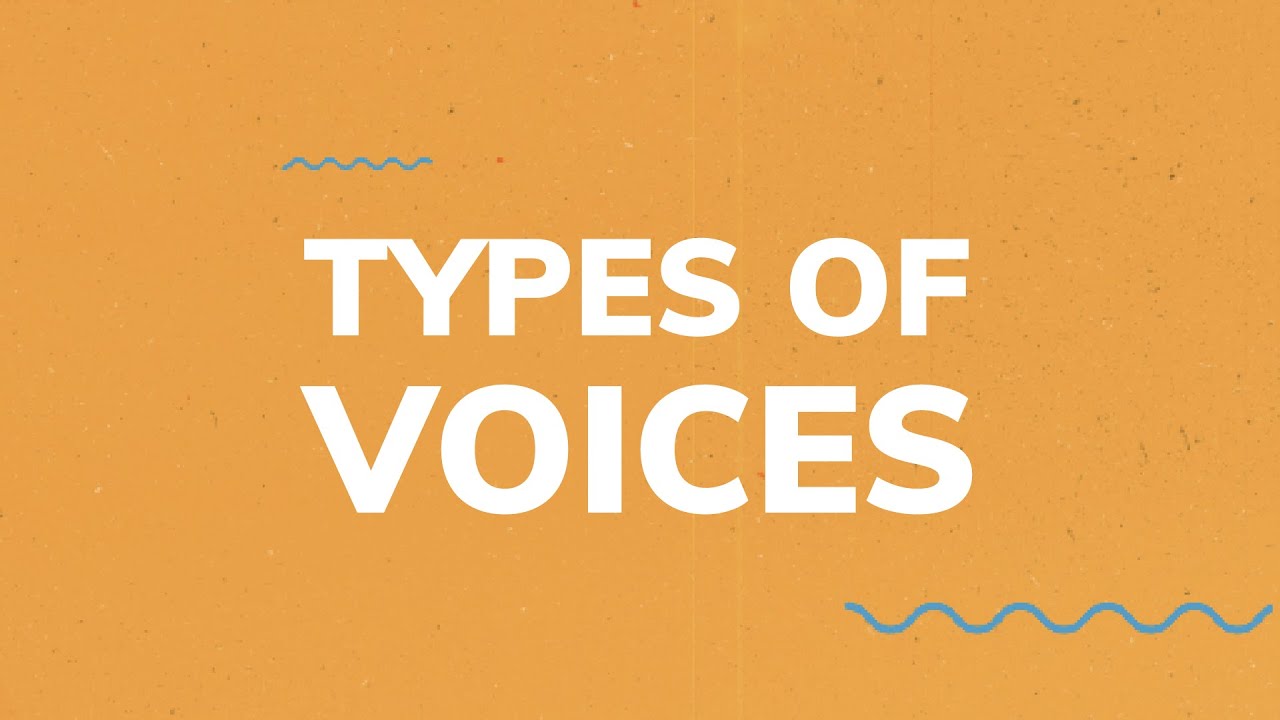 Voice123: 6 most common Voice Types & how to choose the best for your audio project!