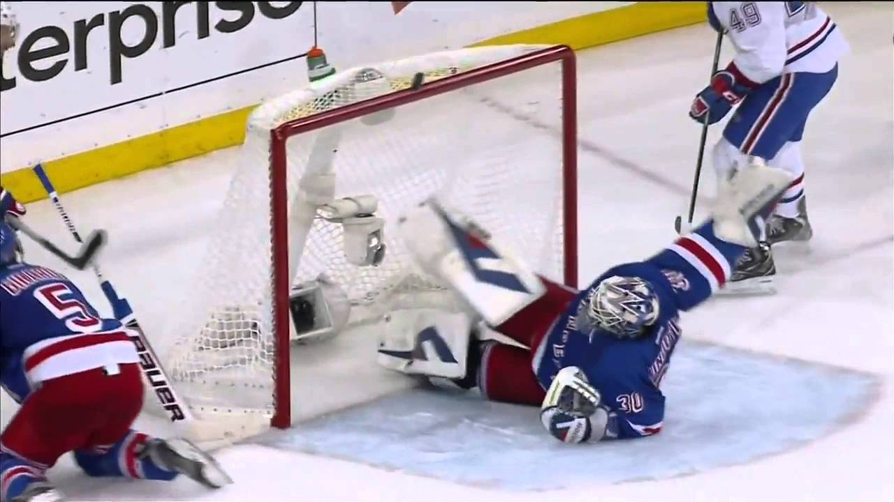 NHL goalie save music video