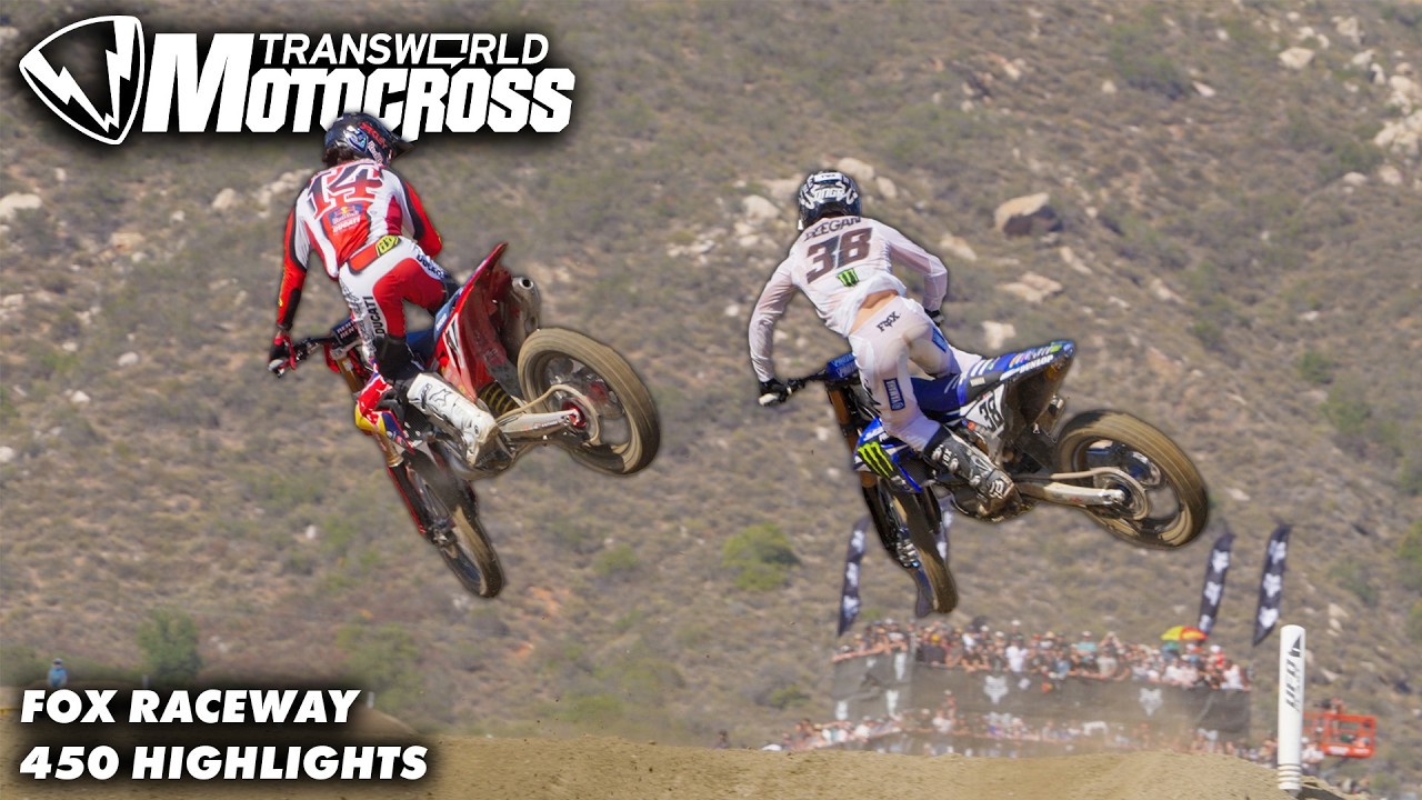 Дебют Дигана в классе 450 | Fox Raceway Pro Motocross [450] Основные моменты с трассы