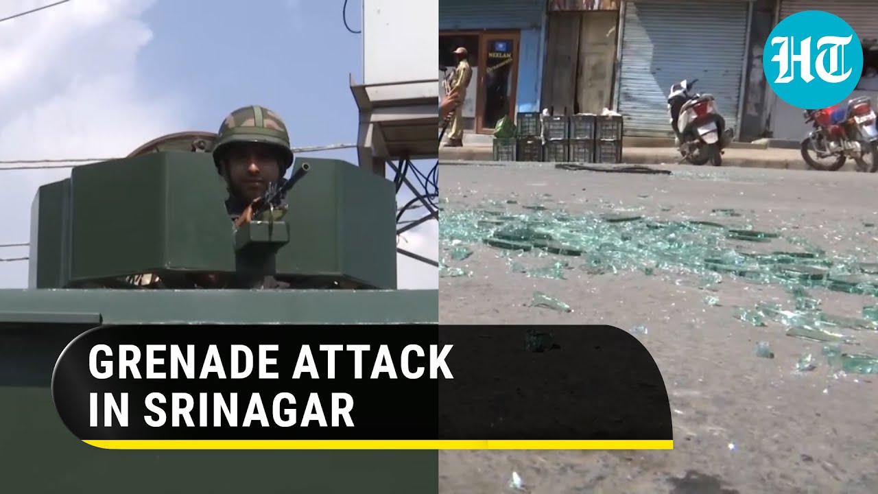 Terrorists hurl grenade at security forces in Srinagar; civilians injured