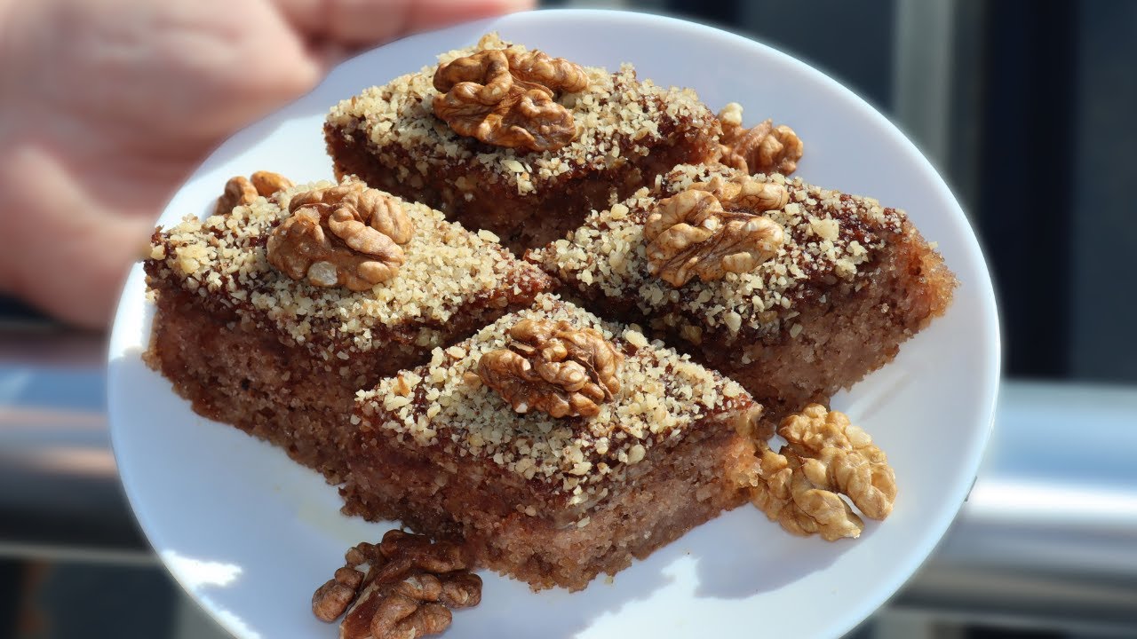 LAŽNA BAKLAVA - sočni kolač sa orasima i mjerom na čaše
