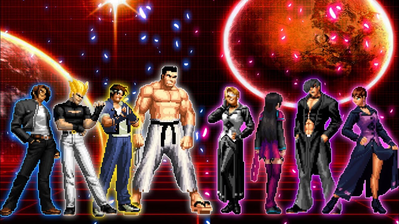 [KOF Mugen] Kyo Last Team VS. Vice-Keyser Team
